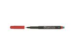 FABER-CASTELL 151321 10X Multimark 1513 Folienstifte Rot 0,6 Mm Permanent