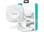 Usams Cuffie Bluetooth 5.0 Tws Sdseries Wireless Bianco/Bianco Bhusd01