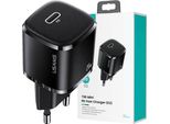 Usams ŁAd. Siec. 1Xusb-C T36 Mini 20W (Solo Testa) Pd3.0 Ricarica Veloce Czarny/Nero Cc124Tc01 (Us-Cc124)