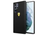 Ferrari Fessihcs22Lbk S22 Ultra S908Czarny/Black Hardcase On Track Silicone