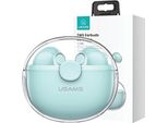 Usams Cuffie Bluetooth 5.1 Tws Buseries Wireless Verde/Verde Bhubu03