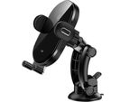 Usams Supporto A Induzione Us-Cd131 15Wautomatico Per Vetro/Cruscotto Nero/Nero Cd131Zj01