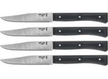 Set Di Coltelli Da Tavola Opinel Facette 4 Pezzi In Ardesia
