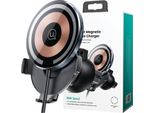 Usams Supporto A Induzione Us-Cd164 15W 2W1Magnetico Per Griglia Vent. Trasparente Cd164Dz02