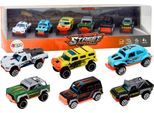 Set Di Veicoli Fuoristrada In Metallo 1:64 6 Pezzi