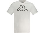 Kappa SHORT-SARM T-SHIRT Uomo Bianco : Colore - Bianco, Taglia - 3XL Taglia: 3XL Colore: Bianco