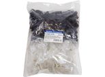 Logilink RJ45 Spina Modulare Cat 6 Non Schermata Nera (100 Pezzi)