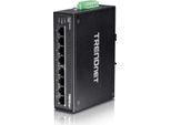 Trendnet TI-G80 Trendnet Industrie Switch 8 Port Gbit Unman. L2 IP30 Metall