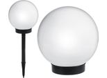 Lampada Solare Globo Solare Globo Luce Giardino Luce Solare Terra Picco Colorato Cambiamento Di Colore 25Cm