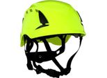 14X Elmetto Di Sicurezza 3M™ Securefit™ X5000, Ventilato, 1000 V, Ce, Verde Neon, X5014VE-CE | Confezione (4 Pezzi)