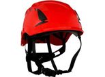 14X Elmetto Di Sicurezza 3M™ Securefit™ X5000, Ventilato, 1000 V, Ce, Rosso, X5005VE-CE | Confezione (4 Pezzi)