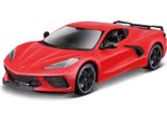 Maisto - 2020 Chevrolet® Corvette® Stingray, Rosso, 1:18