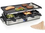 Princess Griglia Per Raclette A 8 Persone Deluxe 1400 W