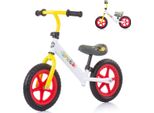 Chipolino, Balance Bike Speed 12 Pollici, Impugnatura In Gomma, Manubrio Regolabile In Altezza Rosso