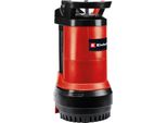 Pompa Per Barili Di Acqua Piovana Einhell GE-PP 5555 RB-A, Portata Massima 5500 L/H, Potenza 550 W, Prevalenza Massima 20 M