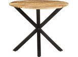 Syfax™ Tavolino Di Servizio 68X68X56 Cm In Legno Massello Di Mango