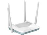D-Link AX1500 Smart Router | R15 | 802.11Ax | 1200+300 Mbit/S | Porte Lan Ethernet (RJ-45) 3 | Supporto Mesh | Mu-Mimo | Senza Banda Larga Mobile | Antenna Esterna 4X