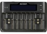Voltcraft CC-8 Caricatore Per Celle Rotonde Liion, Lifepo, Nimh, Nicd A, Mignon (Aa), Micro (Aaa), Mini (Aaaa), Baby (C), Sub-C