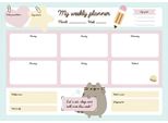 Pusheen - Agenda Settimanale Della Collezione Foodie
