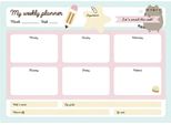 Pusheen - Agenda Settimanale Della Collezione Foodie