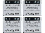 Shelly Misuratore Di Potenza Wlan Plus Pm Mini Gen.3, Bianco, 4 Pezzi
