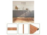The Living Store Tappeto Rettangolare Nature 60X200 Cm Bamboo