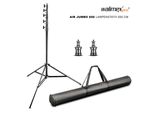Walimex Pro Air Jumbo 600 Treppiede Per Lampade Altezza Massima 600 Cm, Stativo Per Luci Con Capacità Di Carico Di 22,5 Kg E Ammortizzazione Ad Aria, Stativo Per Flash In Alluminio, Treppiede Per Studio Fotografico, Film, Palcoscenico E Uso Esterno