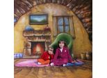 Walimex Pro Motif Tessuto Di Fondo Homey 3X6 M