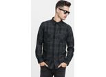Urban Classics Uomo - Camicia Di Flanella A Quadri 2 Cha/Blk - S