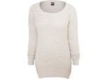 Urban Classics Donna Maglione Lungo A Collo Largo Offwhite - L
