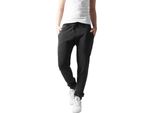 DáMské Kalhoty Urban Classics Ladies Acid Wash Jogging Pants Grigio Scuro - L