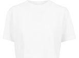 Urban Classics Donna - Top Corto Oversize Weiß - S