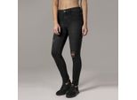 DáMské Kalhoty Urban Classics Donna Pantaloni Skinny A Vita Alta In Denim Nero Lavato - 27