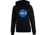 Mr. Tee Ladies Nasa Insignia Hoody Nero - S