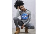 DáMská Mikina Mr. Tee Ladies Nasa Insignia Hoody Grigio Erica - S