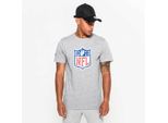 Maglietta New Era Nfl Logo Uomo Grigio - Xl