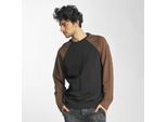 T-Shirt Uomo Just Rhyse Contras Felpa Nero - S
