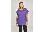 Urban Classics Donna - Camicia A Spalla Estesa Viola - L