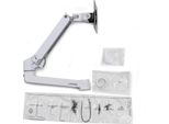 Kit Di Estensione E Collare Ergotron Lx - Componente Di Montaggio (Braccio Articolato, Elementi Di Installazione, Coperchio, Anello Per Asta)