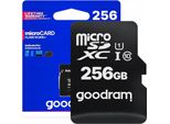 Goodram Microsdxc 256GB Classe 10 UHS-I + Adattatore