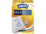Swirl® 2154 3Er ReißFestes Vlies - FüR Groben Und Feuchten Schmutz KÄ 4-6 Staubsaugerbeutel