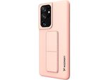 Wozinsky Custodia Kickstand Custodia In Silicone Con Supporto Samsung Galaxy S21 Ultra 5G Rosa