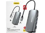 Dudao A15PRO Laptop Dock/Port Replicator Wired Usb 3.2 Gen 1 (3.1 Gen 1) Type-A + Type-C Grey