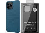 Nillkin Super Frosted Shield Rinforzato Custodia Cover Iphone 13 Pro Max Blu