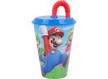 Mug Bidon Con Cannuccia 430Ml Super Mario