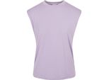 Urban Classics Donna - Camicia Imbottita In Modal Lilla - 4XL