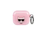 Karl Lagerfeld Kla3Uchgp Airpods 3Cover RóżOwy/Pink Glitter Choupette