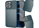 Thunder Case Custodia Flessibile Blindata Per Iphone 13 Pro Max Verde