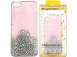 Wozinsky Star Glitter Cover Custodia Con Glitter Samsung Galaxy A22 4G Rosa