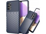 Thunder Case Custodia Flessibile Blindata Samsung Galaxy A32 5G Blu